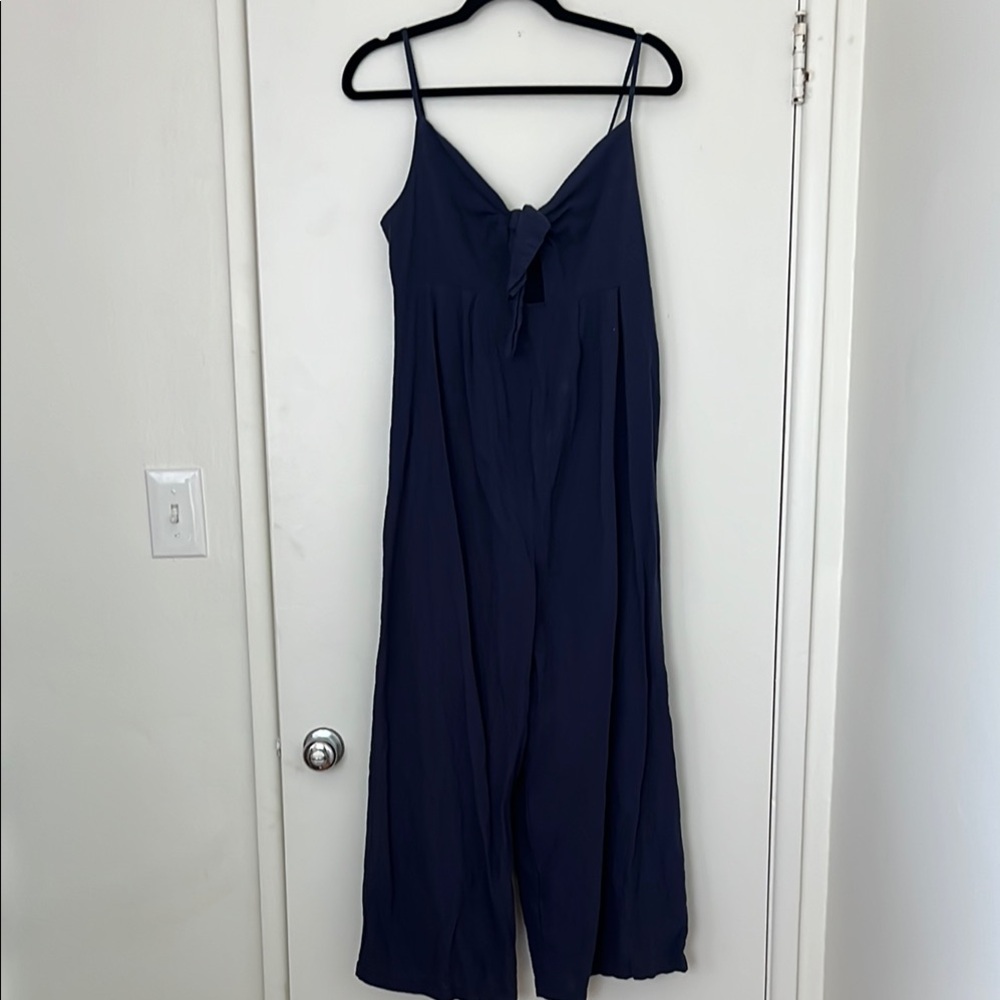 Navy Blue Women's Jumpsuit
